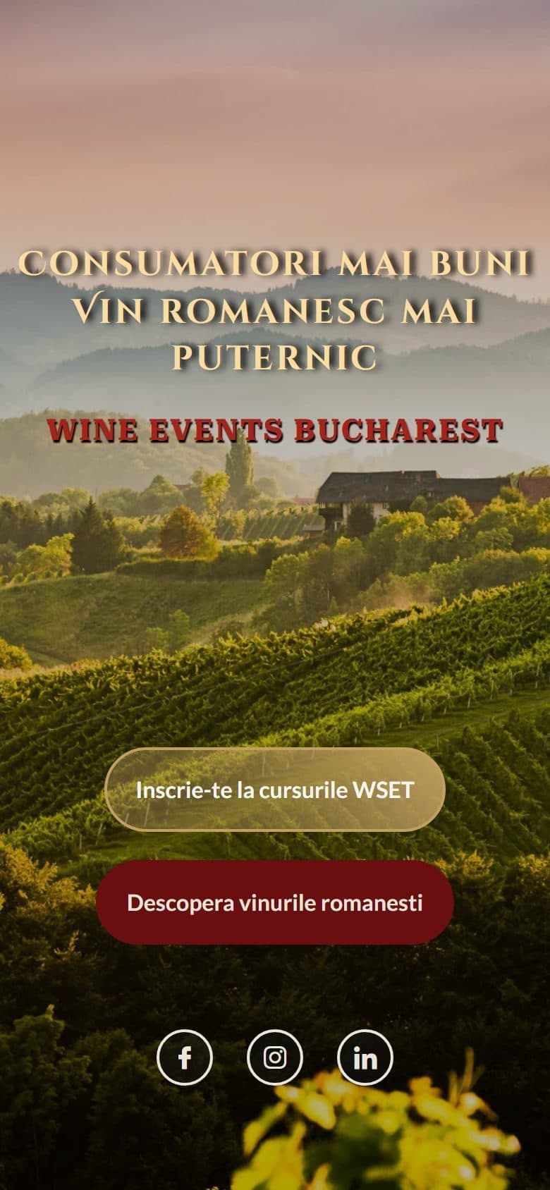 Wine Events — old website